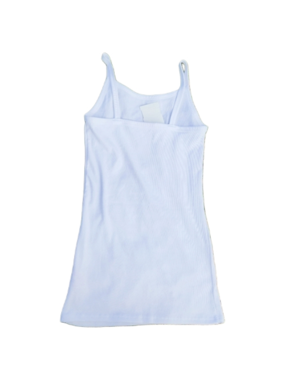 White Ribbed Graphic Tank Top ♡ - Picture 4 of 6